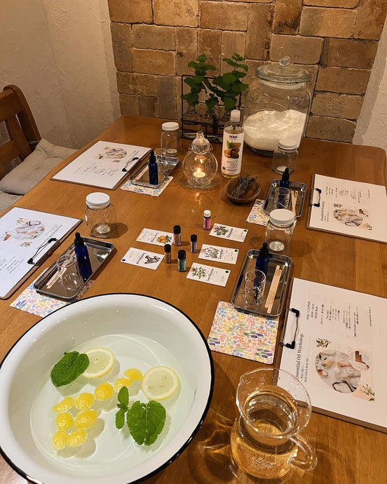 【アロマワークショップの報告📸✨】